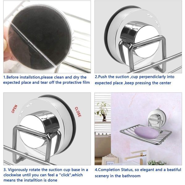 bmby-soap dish holder,stainless steel soap basket with strong suction cup holder for bathroom,shower,kitchen,sinks,2 packs bathroom sinks
bmby-soap dish holder,stainless steel soap basket with strong suction cup holder for bathroom,shower,kitchen,sinks,2 packs bathroom sinks