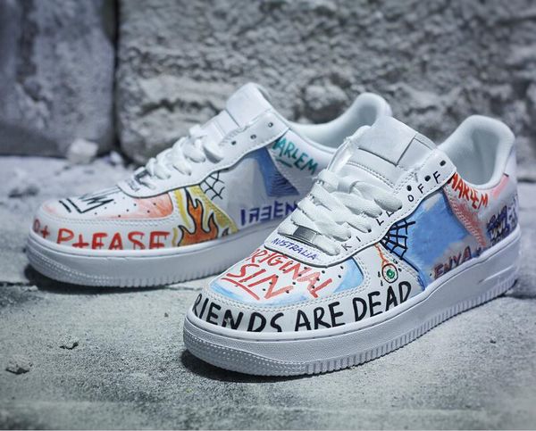 Хорошее Качество Сила Низкий Один Граффити Белый Многоцветный Дизайнер Скейтбор
Хорошее Качество Сила Низкий Один Граффити Белый Многоцветный Дизайнер Скейтбор