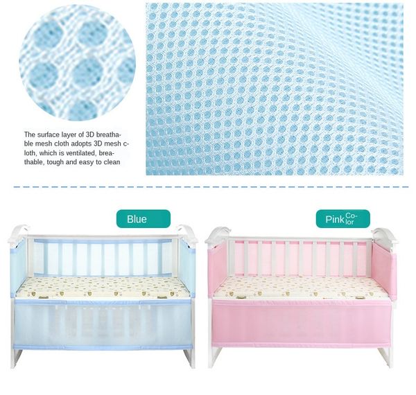 baby bed fence bar spring and summer season 3d breathable baby anti-collision bedding set washable sandwich bed fence
baby bed fence bar spring and summer season 3d breathable baby anti-collision bedding set washable sandwich bed fence