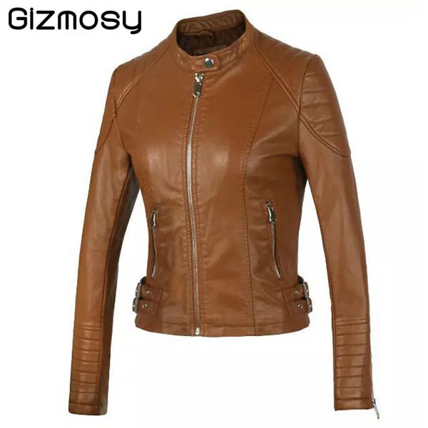 leather jacket women basic coat slim biker motorcycle soft zipper girl leather jaquetas de couro feminina lady clothing bn1374, Black
leather jacket women basic coat slim biker motorcycle soft zipper girl leather jaquetas de couro feminina lady clothing bn1374, Black