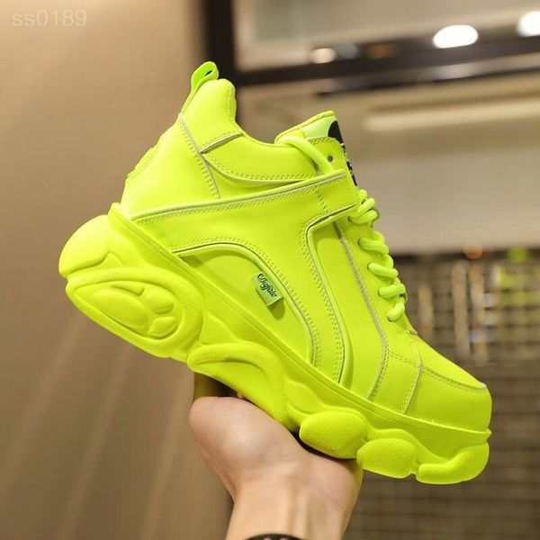 european station 2019 autumn and winter new outdoor thick bottom increased wild white shoes women's shoes tide shoes casual sports shoe, Black
european station 2019 autumn and winter new outdoor thick bottom increased wild white shoes women's shoes tide shoes casual sports shoe, Black