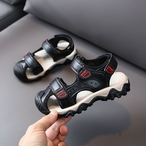 cnfsnj brand 2020 new fashion summer boys girls sandals children sneakers little baby shoes black white beach slippers 26-37, Black;red
cnfsnj brand 2020 new fashion summer boys girls sandals children sneakers little baby shoes black white beach slippers 26-37, Black;red
