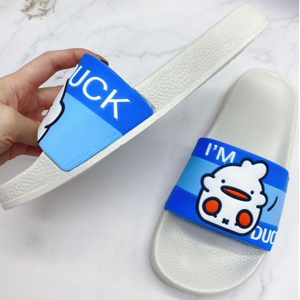 cute cartoon duck home slippers women beach sandals fashion white bottom slippers girls house flip flop indoor casual shoes, Black
cute cartoon duck home slippers women beach sandals fashion white bottom slippers girls house flip flop indoor casual shoes, Black