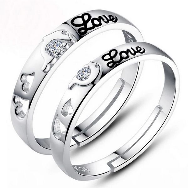 100% 925 sterling silver romantic love letter crystal love heart lovers`rings adjustable finger ring jewelry gift drop shipping
100% 925 sterling silver romantic love letter crystal love heart lovers`rings adjustable finger ring jewelry gift drop shipping