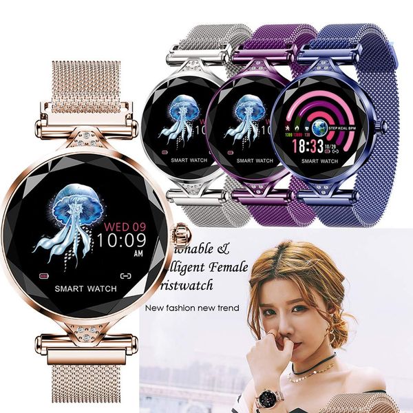 new lady luxury smart watch bracelet fitness tracker waterproof watch for women gift for girls fashion bluetooth, Slivery;brown
new lady luxury smart watch bracelet fitness tracker waterproof watch for women gift for girls fashion bluetooth, Slivery;brown