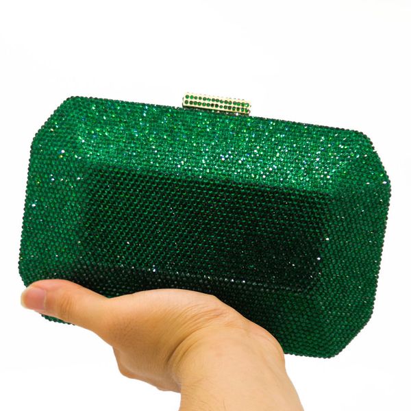 boutique de fgg sparkling green emerald crystal women evening bag fashion wedding bridal diamond clutch minaudiere handbag purse y19062003
boutique de fgg sparkling green emerald crystal women evening bag fashion wedding bridal diamond clutch minaudiere handbag purse y19062003