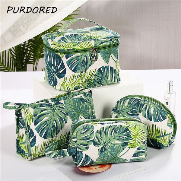 purdored 1 pc green leaf cosmetic bag ladies makeup storage bag creative printing large capacity travel women makeup
purdored 1 pc green leaf cosmetic bag ladies makeup storage bag creative printing large capacity travel women makeup