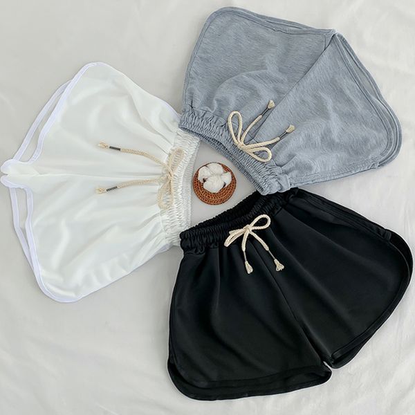 lace up casual summer shorts women simple elastic slim straight shorts ladies fashion beach high waist black white shorts female, White;black
lace up casual summer shorts women simple elastic slim straight shorts ladies fashion beach high waist black white shorts female, White;black