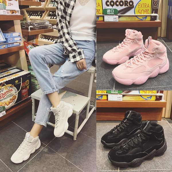 delivery women chuny triple walking shoes desert rat 500 kanye sneakers ankle boots femal outdoor designer girls trainers, Black
delivery women chuny triple walking shoes desert rat 500 kanye sneakers ankle boots femal outdoor designer girls trainers, Black