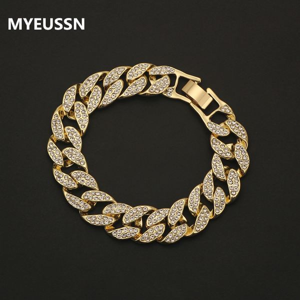 rhinestone cuban bracelet iced out link chain for men hip hop paved cz rapper luxur bracelet jewelry accessories gift, Black
rhinestone cuban bracelet iced out link chain for men hip hop paved cz rapper luxur bracelet jewelry accessories gift, Black