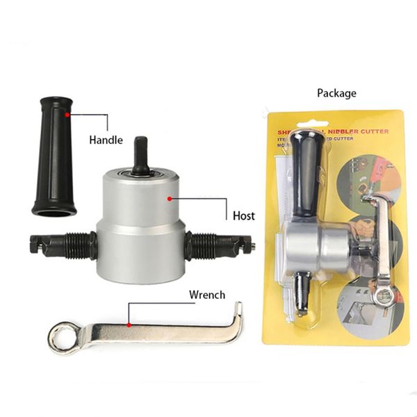 nibble metal cutting tool cutting double head sheet nibbler saw cutter tool drill attachment metal cut
nibble metal cutting tool cutting double head sheet nibbler saw cutter tool drill attachment metal cut