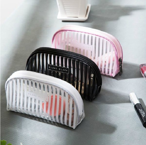 пвх большие путешествия защита окружающей среды прозрачный cosmetic bag женщины путешествия мода водонепроницаемые полосы визаж туалетные су
пвх большие путешествия защита окружающей среды прозрачный cosmetic bag женщины путешествия мода водонепроницаемые полосы визаж туалетные су
