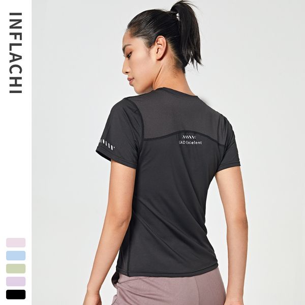 mesh breathable sports t-shirt women's summer slim round neck short sleeve quick drying breathable fitness running yoga suit, Black;blue
mesh breathable sports t-shirt women's summer slim round neck short sleeve quick drying breathable fitness running yoga suit, Black;blue
