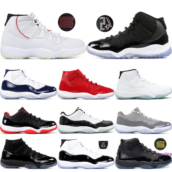 11 basketball shoes gym red platinum tint prom night concord 45 space jam 11s bred men cap and gown sneakers us 5.5-13
11 basketball shoes gym red platinum tint prom night concord 45 space jam 11s bred men cap and gown sneakers us 5.5-13