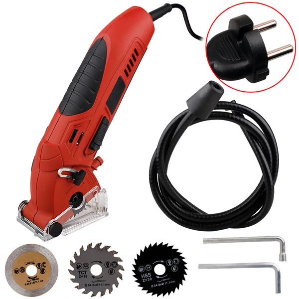 electric mini circular saw mini saw hand tool, wood metal parallel guide attachment tools with 3 blades
electric mini circular saw mini saw hand tool, wood metal parallel guide attachment tools with 3 blades