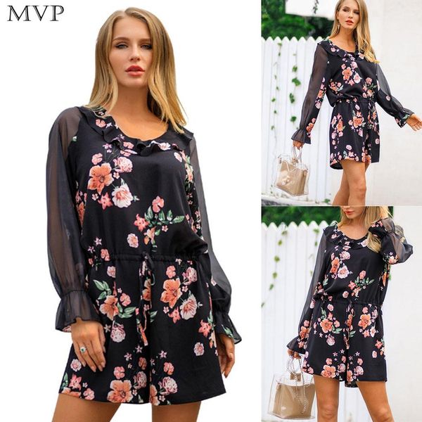women fashion casual floral patchwork o neck long sleeve patchwork, winter/spring/autumn playsuits above knee, Black;white
women fashion casual floral patchwork o neck long sleeve patchwork, winter/spring/autumn playsuits above knee, Black;white