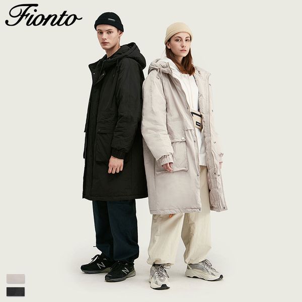 fionto men's wear winter new simple pure-color leisure men's long-style warm white duck down jacket, Black
fionto men's wear winter new simple pure-color leisure men's long-style warm white duck down jacket, Black
