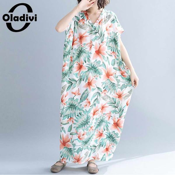 oladivi oversized women fashion flower print plus size summer boho maxi long dress lady beach wear tunic dresses 8xl 7xl 6xl 5xl, Black;gray
oladivi oversized women fashion flower print plus size summer boho maxi long dress lady beach wear tunic dresses 8xl 7xl 6xl 5xl, Black;gray