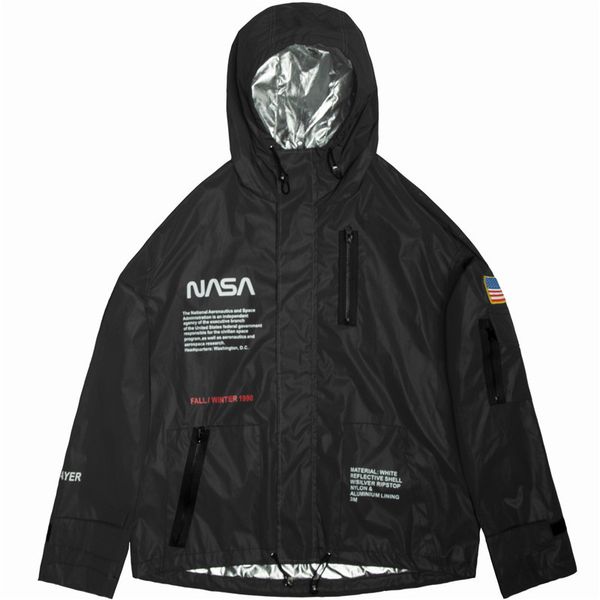 NASA Designer Mens Teenager Jacket Fashion 3M Reflective Hooded Jackets Casual Mens Street Letter Printed Outerwear
NASA Designer Mens Teenager Jacket Fashion 3M Reflective Hooded Jackets Casual Mens Street Letter Printed Outerwear