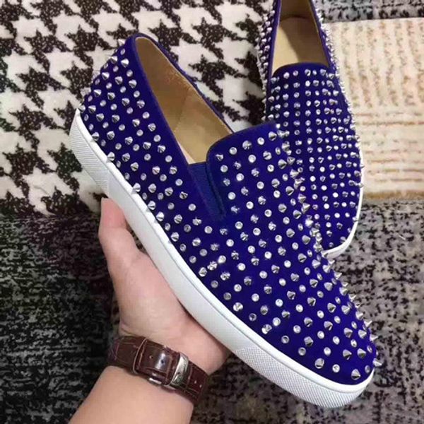 factory sale red bottom loafers shoes men,women roller boat spiked low sneaker genuine leather slip-on flat full studded rivets casual train, Black
factory sale red bottom loafers shoes men,women roller boat spiked low sneaker genuine leather slip-on flat full studded rivets casual train, Black