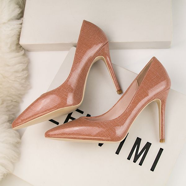 9288-12pointed high-heeled shoes nightclub show female shallow thin mouth single shoe heel joker for women's shoes, Black
9288-12pointed high-heeled shoes nightclub show female shallow thin mouth single shoe heel joker for women's shoes, Black