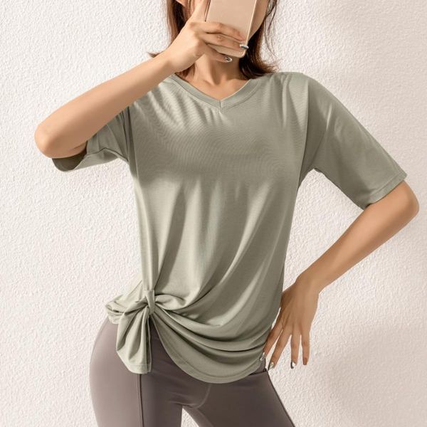 yoga outfits binand v-neck women loose sport t-shirt quick dry gym shirt fitness elastic solid running, White;red
yoga outfits binand v-neck women loose sport t-shirt quick dry gym shirt fitness elastic solid running, White;red
