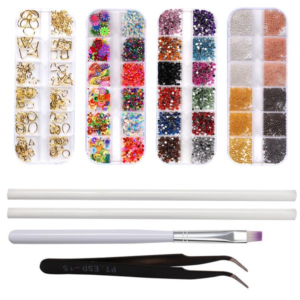 cyshmily 8pcs 1 set mixed nail set kit brush/dotting pen/nail rhinestones decoration manicure nail art tools
cyshmily 8pcs 1 set mixed nail set kit brush/dotting pen/nail rhinestones decoration manicure nail art tools