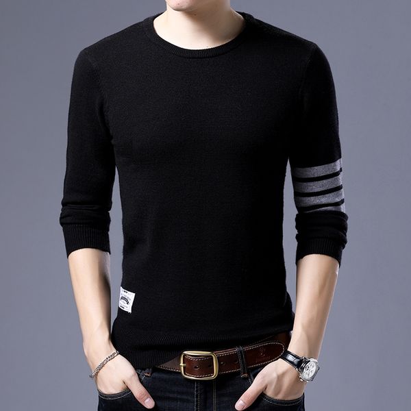 2018 new sweater men brand clothing mens sweaters solid casual shirt autumn wool pullover men o-neck pull homme top, White;black
2018 new sweater men brand clothing mens sweaters solid casual shirt autumn wool pullover men o-neck pull homme top, White;black