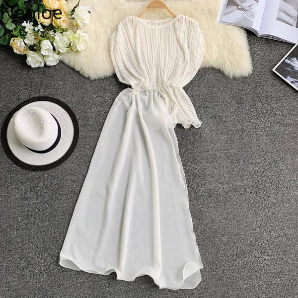 neploe chiffon women dress summer 2019 new o-neck short sleeve vestidos irregular ruffles pleated dresses 43687, White
neploe chiffon women dress summer 2019 new o-neck short sleeve vestidos irregular ruffles pleated dresses 43687, White
