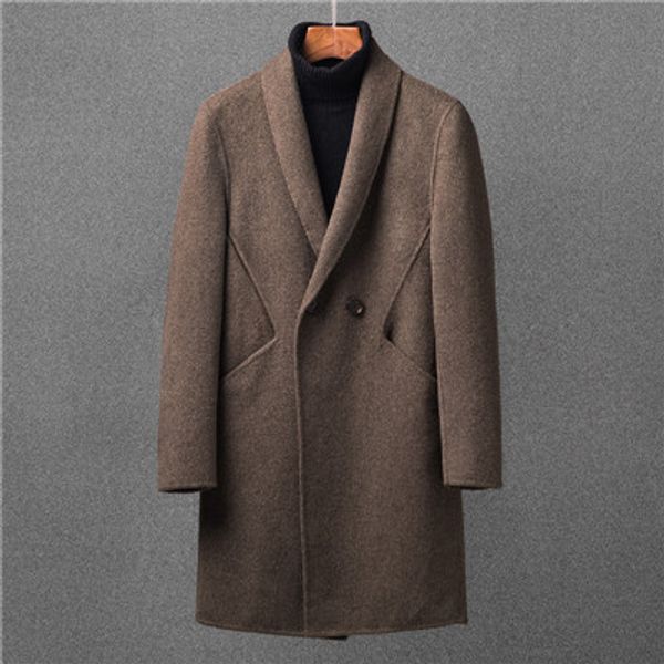 2019 new men's wool fabric coats spring autumn mens fashion camel woolen overcoats thermal coat man plus size 3xl, Black
2019 new men's wool fabric coats spring autumn mens fashion camel woolen overcoats thermal coat man plus size 3xl, Black