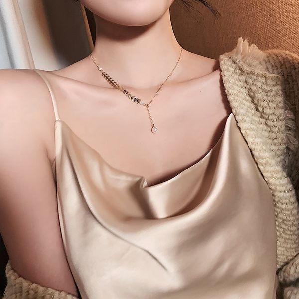 2020 korea selling fashion jewelry elegant simple life pearl pendant personality wheat ear gold necklace for women, Silver
2020 korea selling fashion jewelry elegant simple life pearl pendant personality wheat ear gold necklace for women, Silver