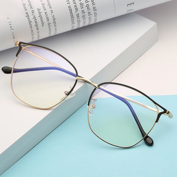 oversized half metal frame classic eyeglasses women/men retro vintage glasses big frame eyewear glasses myopia 635, Silver
oversized half metal frame classic eyeglasses women/men retro vintage glasses big frame eyewear glasses myopia 635, Silver