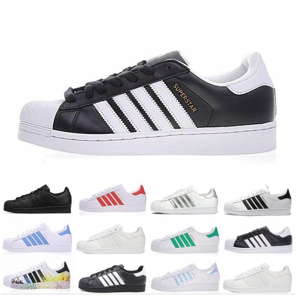 Superstar 2019 Men Casual Shoes Superstars White Black Stan Smith 80s Pride Leather Flats Designer Women Running Sports Sneakers Size 36-45
Superstar 2019 Men Casual Shoes Superstars White Black Stan Smith 80s Pride Leather Flats Designer Women Running Sports Sneakers Size 36-45