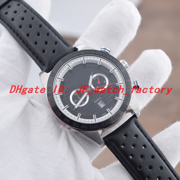 Hot sale Steel case Sport multifunction Men watch quartz movement chronograph Small dials work Leather strap folding buckle 1853 wristwatch
Hot sale Steel case Sport multifunction Men watch quartz movement chronograph Small dials work Leather strap folding buckle 1853 wristwatch