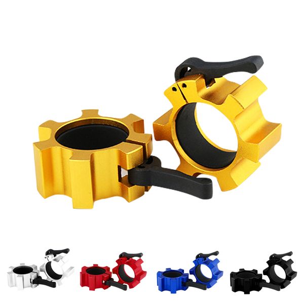 1 pair barbell collars clamps dumbbell clips lock jaw quick release fitness body building collar clips
1 pair barbell collars clamps dumbbell clips lock jaw quick release fitness body building collar clips