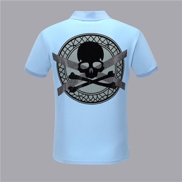 #5515 the new summer fashion pp trend men crystal skull polo cotton short sleeve t shirt luxurious men's hip hop printing polos shirts, White;black
#5515 the new summer fashion pp trend men crystal skull polo cotton short sleeve t shirt luxurious men's hip hop printing polos shirts, White;black