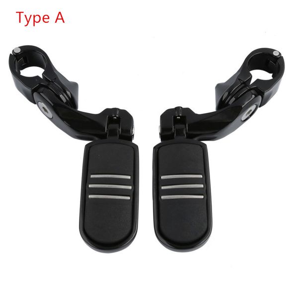 universal 1 1/4" 32mm short & angled highway engine guard footpeg rest for road king touring street
universal 1 1/4" 32mm short & angled highway engine guard footpeg rest for road king touring street