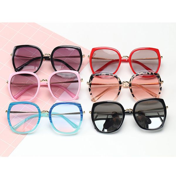 fashion half metal frame kids sunglasses boys girls clear gradient mirror square goggles classic children baby oversized shades, Blue
fashion half metal frame kids sunglasses boys girls clear gradient mirror square goggles classic children baby oversized shades, Blue