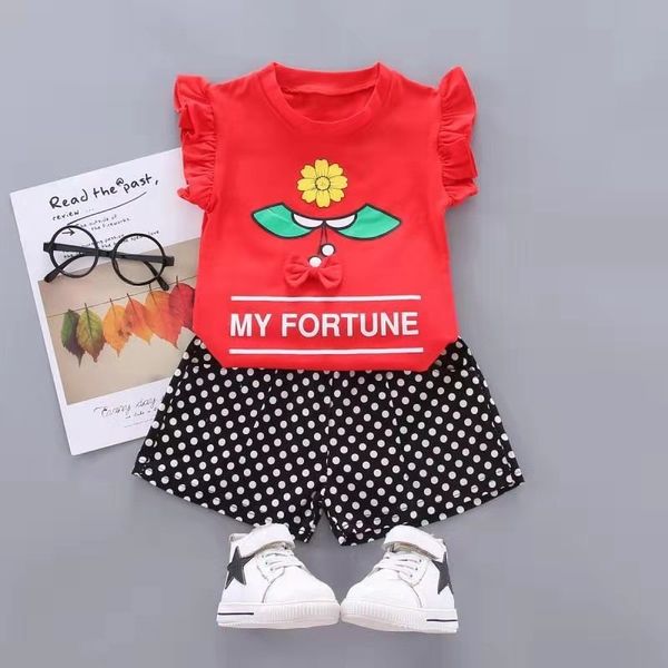 new summer baby girls cotton clothes children print letter bow vest dots shorts 2pcs/sets infant kids fashion toddler tracksuits, White
new summer baby girls cotton clothes children print letter bow vest dots shorts 2pcs/sets infant kids fashion toddler tracksuits, White
