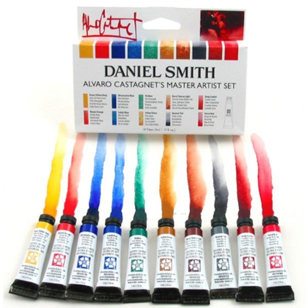 american daniel smith watercolor mineral 6 colors foundation 6 colors alvaro 10 watercoulour set 5ml mounting aquarela
american daniel smith watercolor mineral 6 colors foundation 6 colors alvaro 10 watercoulour set 5ml mounting aquarela