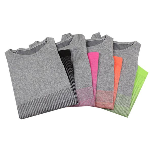 women's yoga shirts ladies seamless active long sleeve workout running sports leisure women shirts #3n15, White;red
women's yoga shirts ladies seamless active long sleeve workout running sports leisure women shirts #3n15, White;red