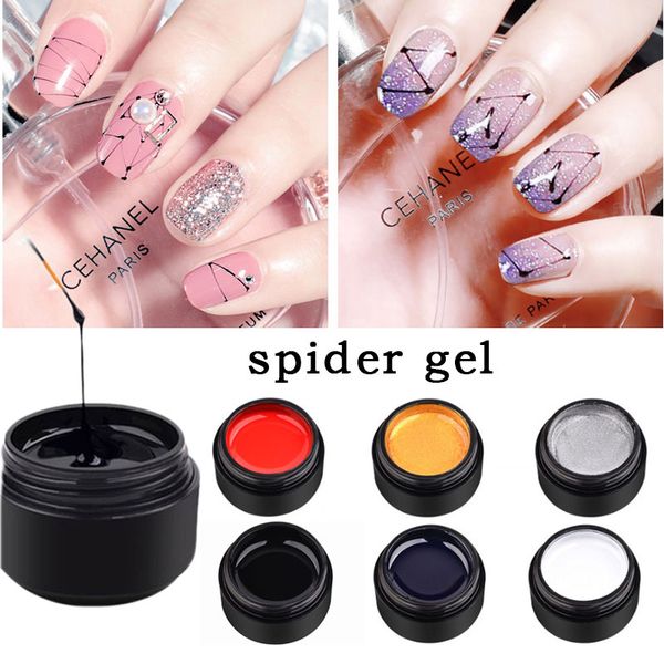 beateal 8ml nail spider gel painting creative nail art uv gel wire drawing elasticity point line soak off spider varnish, Red;pink
beateal 8ml nail spider gel painting creative nail art uv gel wire drawing elasticity point line soak off spider varnish, Red;pink
