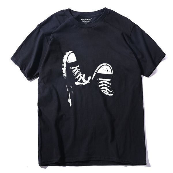 coolmind 100% cotton casual short sleeve skate shoes men t shirt cool summer cool men t shirt male men t-shirt male tee shirts, White;black
coolmind 100% cotton casual short sleeve skate shoes men t shirt cool summer cool men t shirt male men t-shirt male tee shirts, White;black