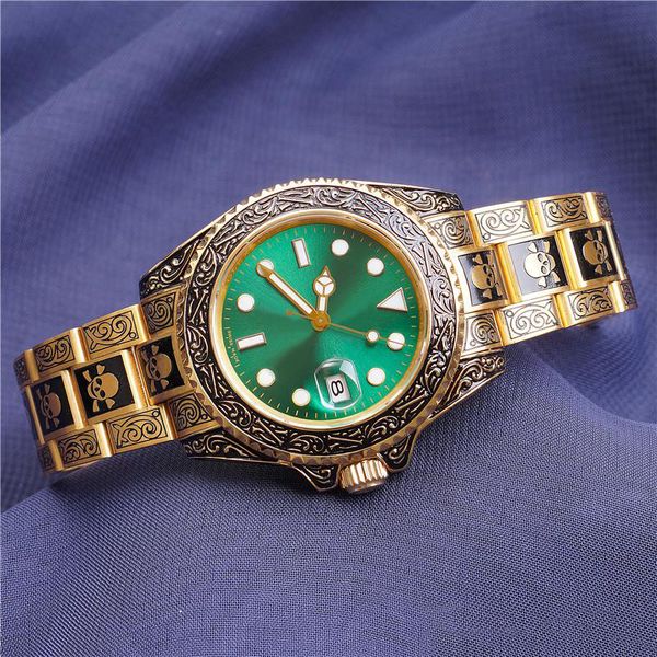 Skull new de igner men watche luxury gold men watche male date tainle teel clock automatic gold watche for men gift re
Skull new de igner men watche luxury gold men watche male date tainle teel clock automatic gold watche for men gift re