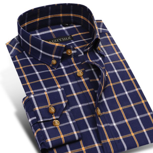 men's long sleeve england style plaid checkered cotton shirt pocket-less design casual button-down standard-fit gingham shirts, White;black
men's long sleeve england style plaid checkered cotton shirt pocket-less design casual button-down standard-fit gingham shirts, White;black