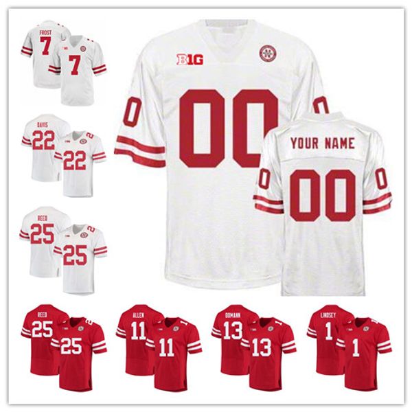 custom nebraska cornhuskers vintage 7 scott frost 13 tanner lee 10 jd spielman any name any number ncaa college football stitched jersey, Black;red
custom nebraska cornhuskers vintage 7 scott frost 13 tanner lee 10 jd spielman any name any number ncaa college football stitched jersey, Black;red