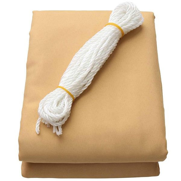 300d 160gsm polyester oxford rectangular awning waterproof shade sail four-point sail sand yellow 2x3 meters
300d 160gsm polyester oxford rectangular awning waterproof shade sail four-point sail sand yellow 2x3 meters