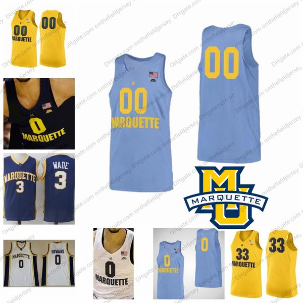 Custom Marquette Golden Eagles Basketball Jersey Any Name Number 0 Markus Howard 2 Sacar Anim 4 Theo John 10 Sam Hauser S-3XL
Custom Marquette Golden Eagles Basketball Jersey Any Name Number 0 Markus Howard 2 Sacar Anim 4 Theo John 10 Sam Hauser S-3XL