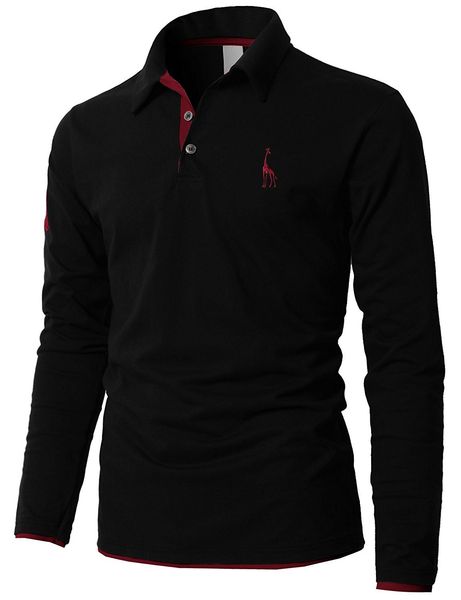 Mens Polo Shirt Brands 2018 Male Long Sleeve Fashion Casual Slim Solid Deer Embroidery Polos Men Jerseys 3xl
Mens Polo Shirt Brands 2018 Male Long Sleeve Fashion Casual Slim Solid Deer Embroidery Polos Men Jerseys 3xl