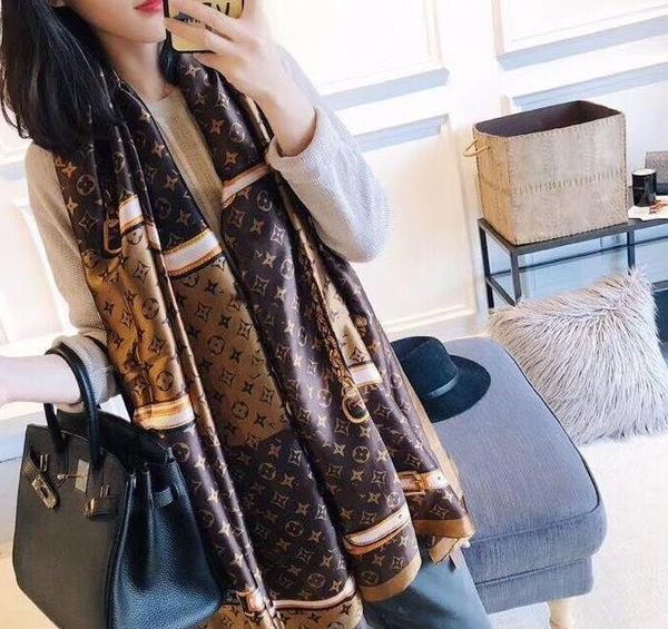 silk scarf pashmina for women and men brand summer autumn long scarves neck wrap 180x90cm shawls, Blue;gray
silk scarf pashmina for women and men brand summer autumn long scarves neck wrap 180x90cm shawls, Blue;gray